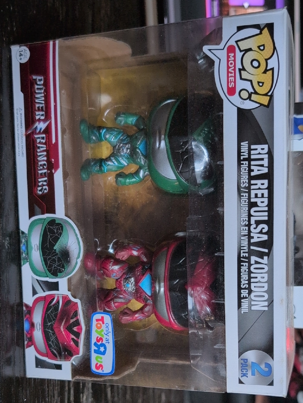 Funko Pop! Rita Repulsa & Zordon - Green & Red Vinyl 2-Pack